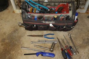 lot 171 image: Tool carrier and tools