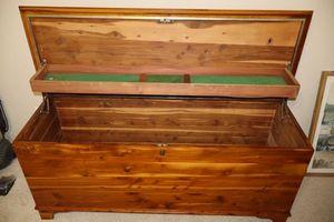 lot 132 image: Cavalier Cedar chest - 54w x 19d x 23h