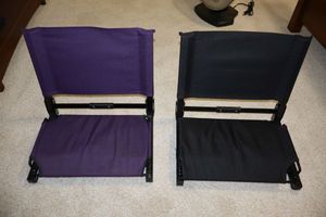 lot 136 image: Two stadium seats by Academy