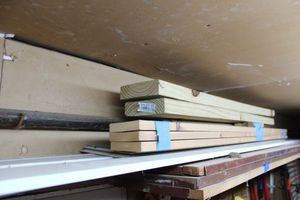 lot 195 image: Misc. wood boards