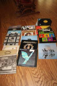 lot 238 image: Vintage record albums includes Doobie Bros., Elton John, Willie Nelson and more