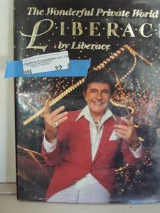 lot 32 image: the Wonderful Private World  of LIBERACE by Liberace book