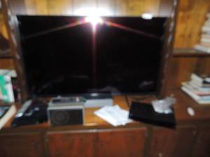 lot 127 image: sony TV with a kmouk sound bar