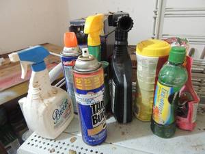 lot 160 image: used chemical lot