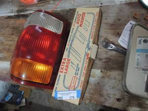 lot 179 image: extra large auto mirror, tail light
