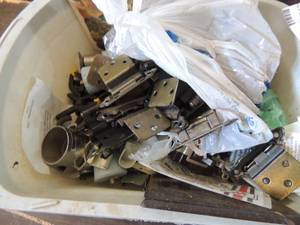 lot 248 image: various door hinges