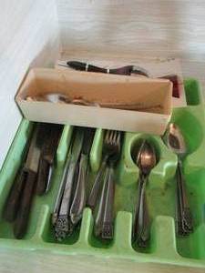 lot 195 image: silverware