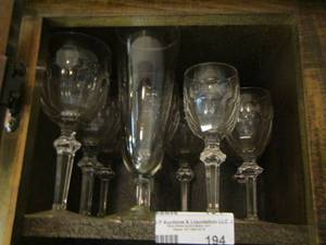 lot 194 image: wine glasses