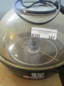 lot 347 image: stir crazy popcorn maker