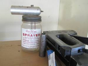 lot 318 image: airway sprayer, staple gun and more