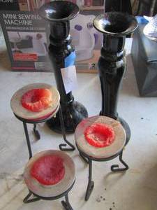 lot 242 image: Candle holders