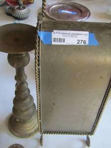 lot 276 image: wine holder, candle holder