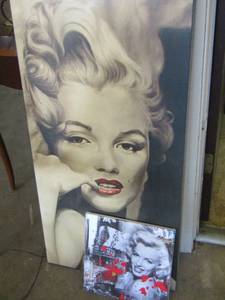 lot 3 image: MARILYN MONROE ART