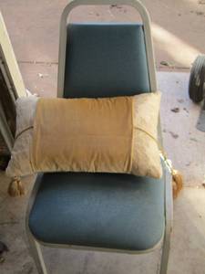 lot 341 image: Chair and cushion