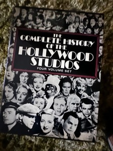 lot 51 image: Book Set- Set of Complete History of the Hollywood Studios- Warner Brothers,  MGM Studios, Universal Studios,  Paramount Studios
