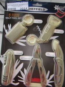 lot 2014 image: Sheffield 5 pc multi tool set new $$$$$$
