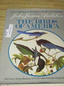 lot 2105 image: The birds of America book