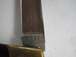 lot 2060 image: kabar pocket knife