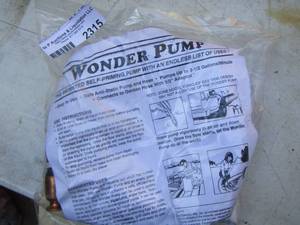 lot 2315 image: wonder pump