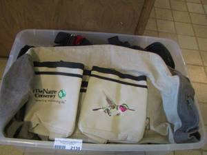 lot 2130 image: various types and sizes of bags