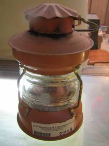 lot 2218 image: small red lantern