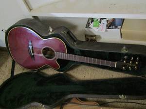 lot 2262 image: Takamine guitar in case