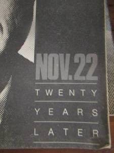 lot 2157 image: the Dallas morning news November 20,1983  news book