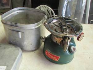 lot 2273 image: Coleman propane small grill,