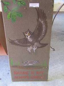 lot 2191 image: owl art