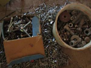 lot 2305 image: nails, bolts and screws