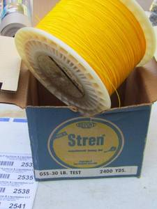 lot 2530 image: golden stern florescent light