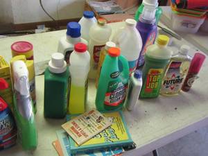 lot 2401 image: large lot of chemicals new and used