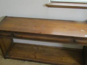 lot 2261 image: wooden bookshelf