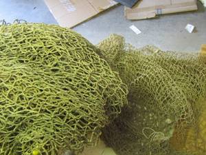 lot 2477 image: fishing nets fishing pole