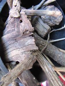 lot 2306 image: misc. wood from tree