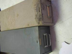 lot 2358 image: small file drawers