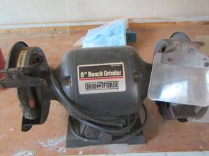lot 2417 image: OHIO FORGE 6 bench grinder