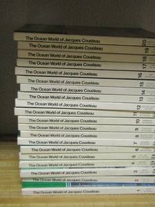 lot 2434 image: the ocean world of Jacques Cousteau book series