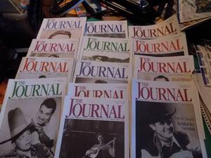lot 2565 image: Journal  of country music x 13