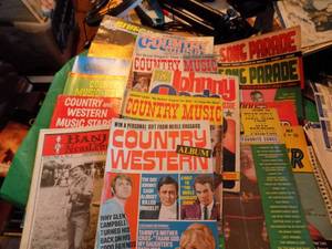 lot 2566 image: Folk and country songs, Ebony song parade, and more