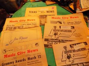 lot 2563 image: Music City news and country music news 1960s