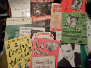 lot 1997 image: Country songs and stars , Bedtime stories by Archie Campbell, Grandpa Jones, porter Wagner