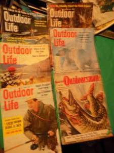 lot 2517 image: Outdoor life magazine 1960 1970s