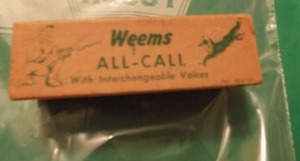 lot 2505 image: Weems all call