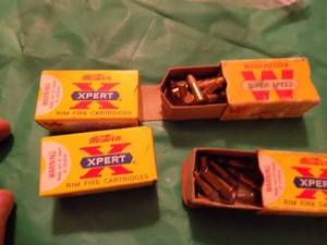 lot 2506 image: Western expert 2 LR rifle shells x 4 boxes of 50