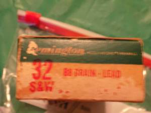 lot 2571 image: Remington 32 cal x 35