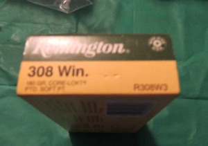 lot 1992 image: Remington308 Winchester ammo full box