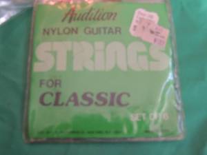lot 2491 image: Audition nylon guitar strings