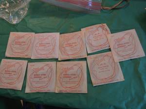 lot 2551 image: Gibson Hifi flat wound  strings set plus