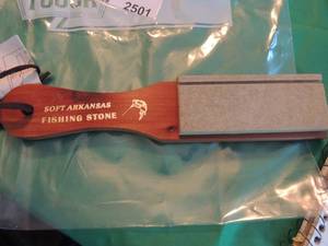 lot 2501 image: Soft Arkansas stone for knife sharpening